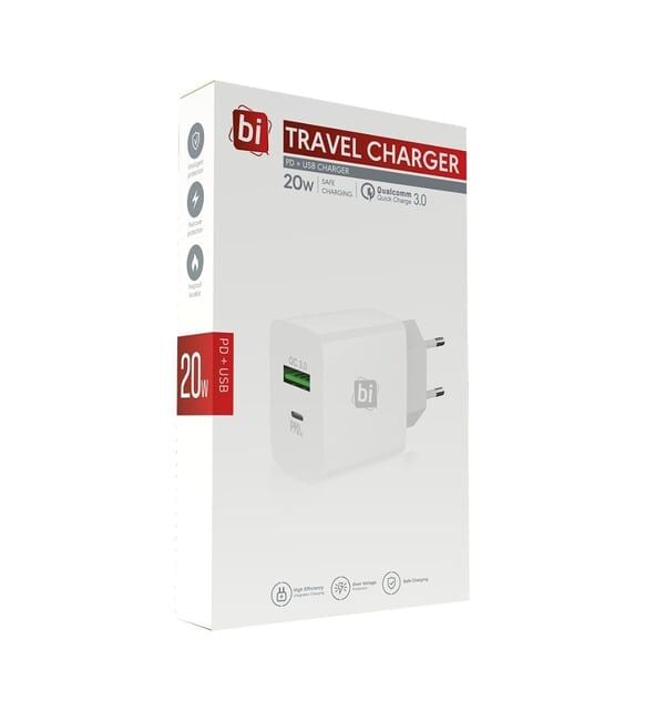 Bİ PD+USB-C 20W Şarj Başlık
